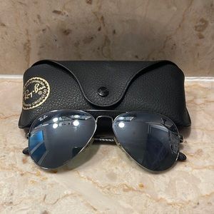 Ray Ban RB 8307 Aviator Gunmetal Silver
